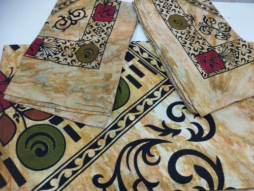 BEDSHEET MEERUT PRINTED 90X108 2 PILLOW COVER
